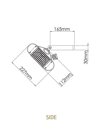Tansun Sorrento 3x 1,5kW Triple - IP