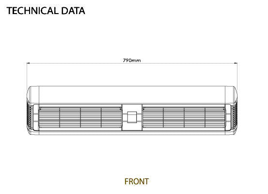 Tansun Sorrento 2x 1,5 kW Double IP